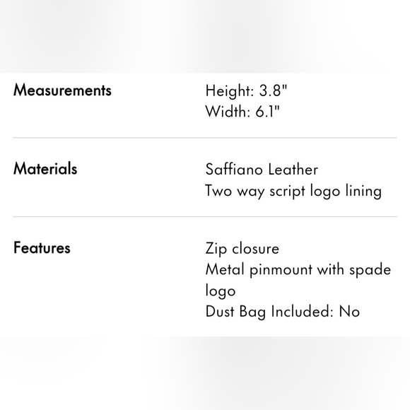 New Kate Spade Lucy Small L Zip Wristlet & Matching Madison Card Case & Earring - Picture 14 of 15